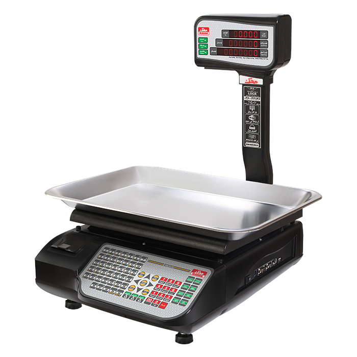 ترازوی 50 کیلویی پرینتر دار محک مدل 16000